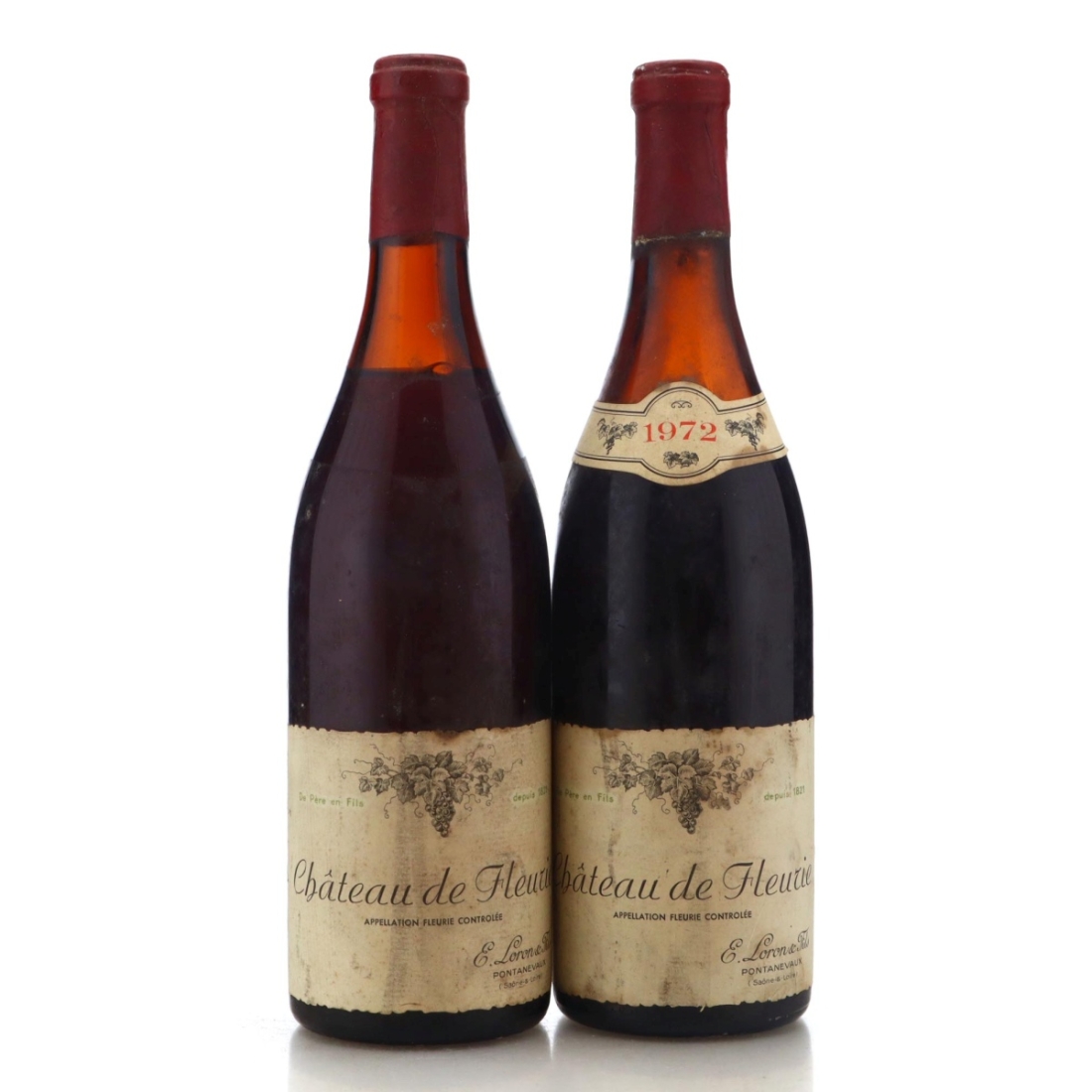 Image for Eugene Loron et Fils Château de Fleurie 1972 x 2