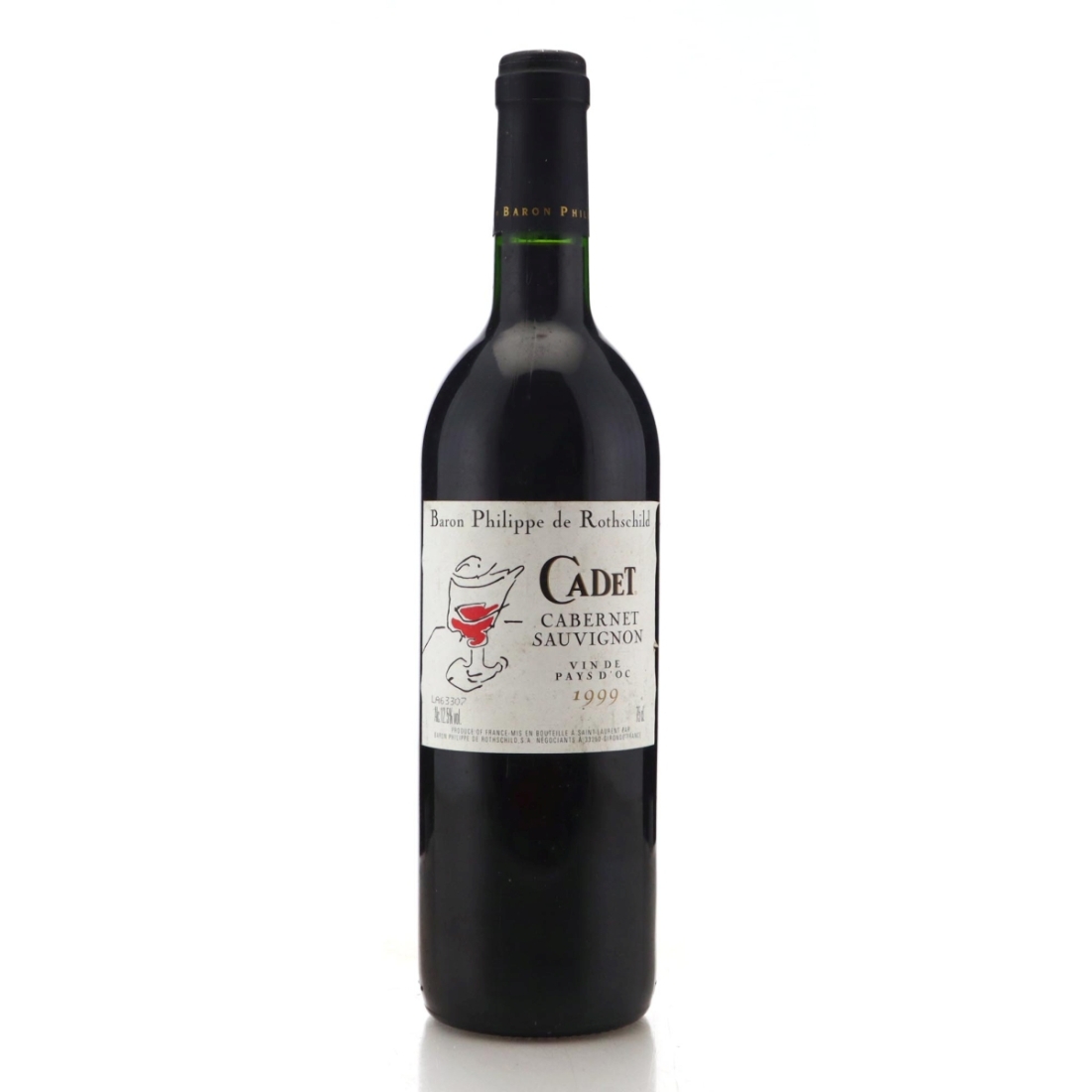 Image for Baron Philippe de Rothschild Cadet Cabernet Sauvignon 1999