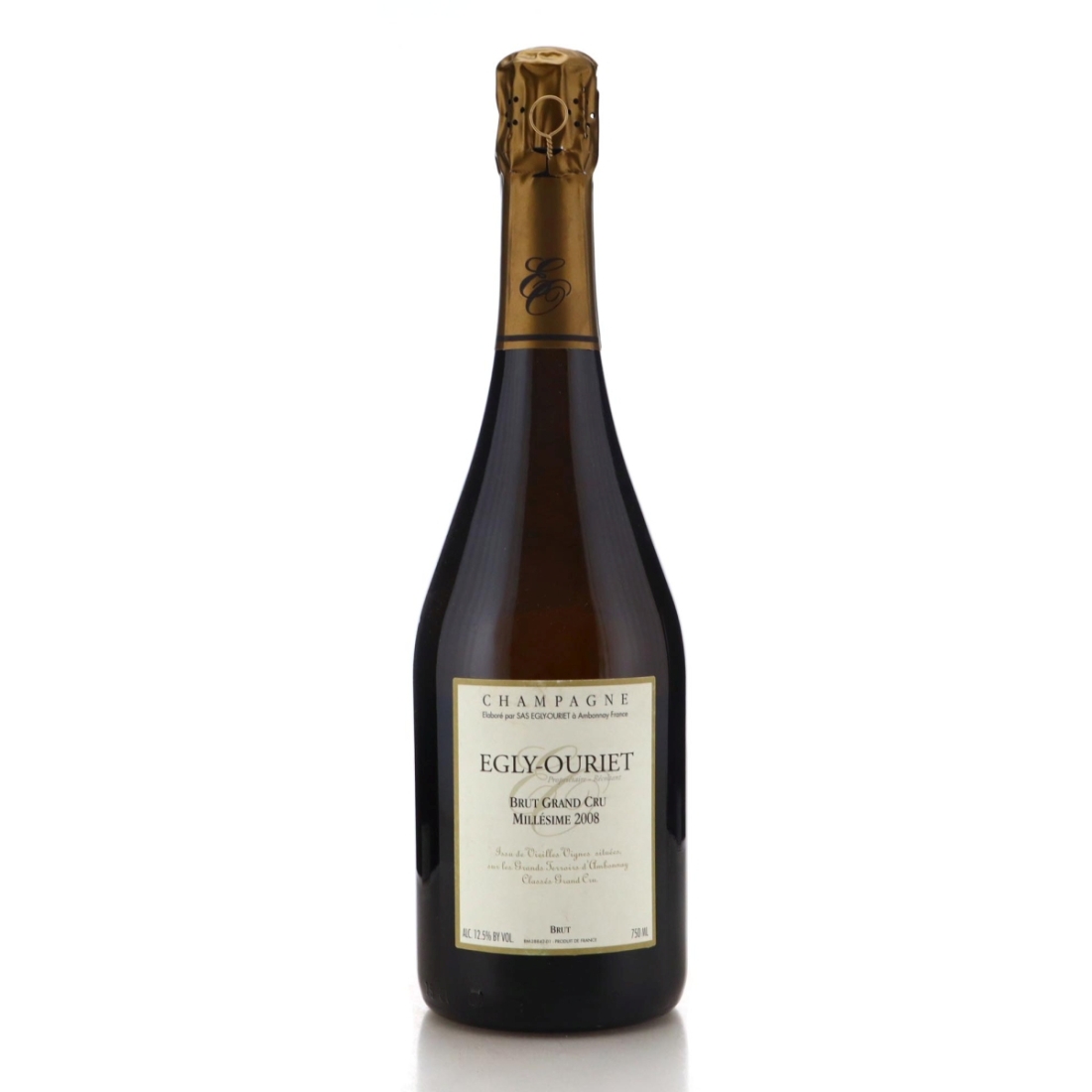 Image for Egly-Ouriet Brut Grand Cru 2008 Vintage Champagne