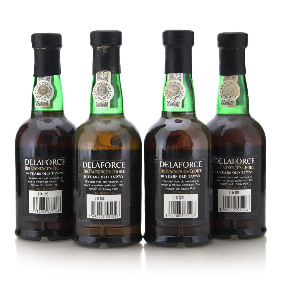 Image for Delaforce His Eminence's Choice 10 Year Old Tawny Port / Bottled 1991 x 4 - Half Bottle