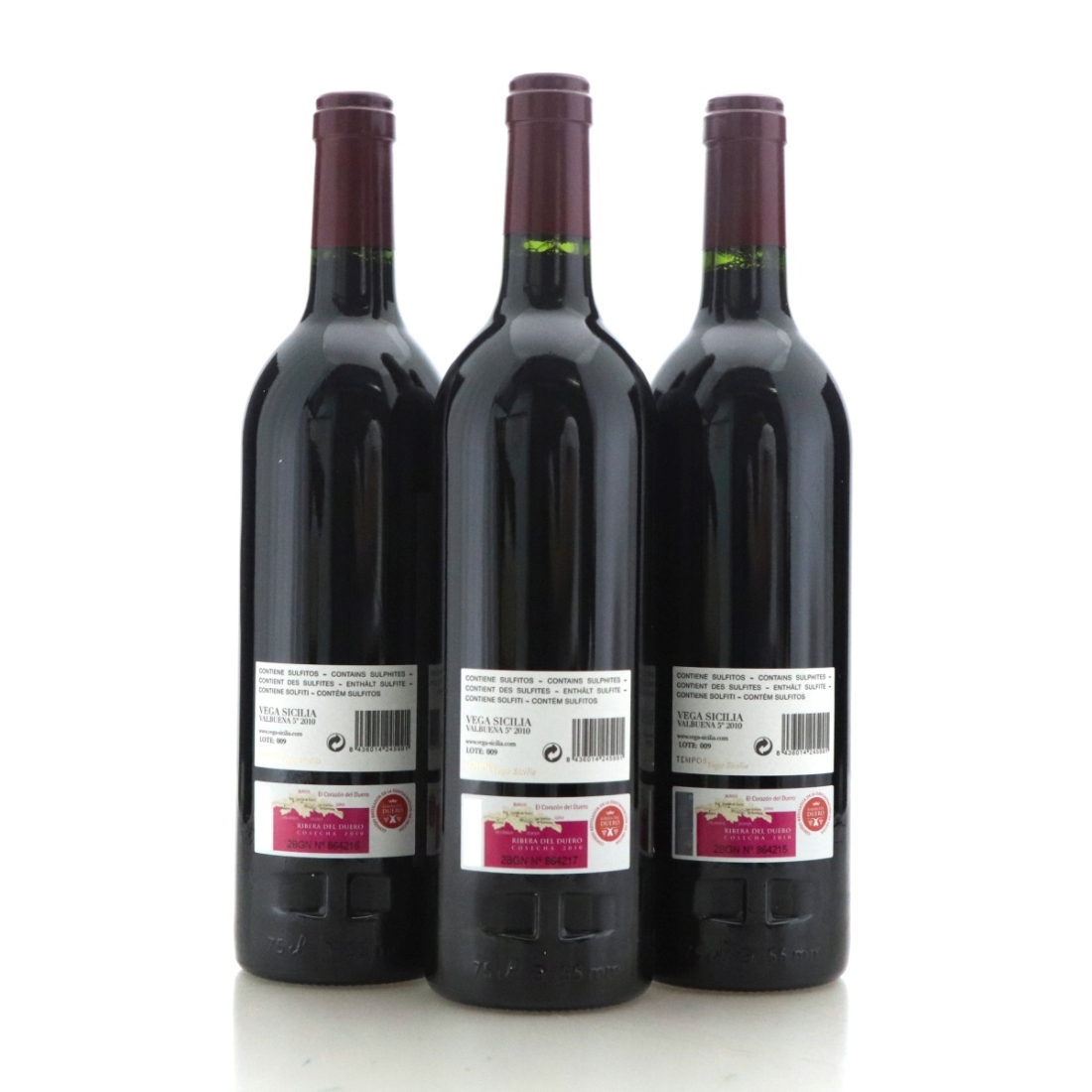 Image for Vega Sicilia Valbuena 5 Ano 2010 x 3
