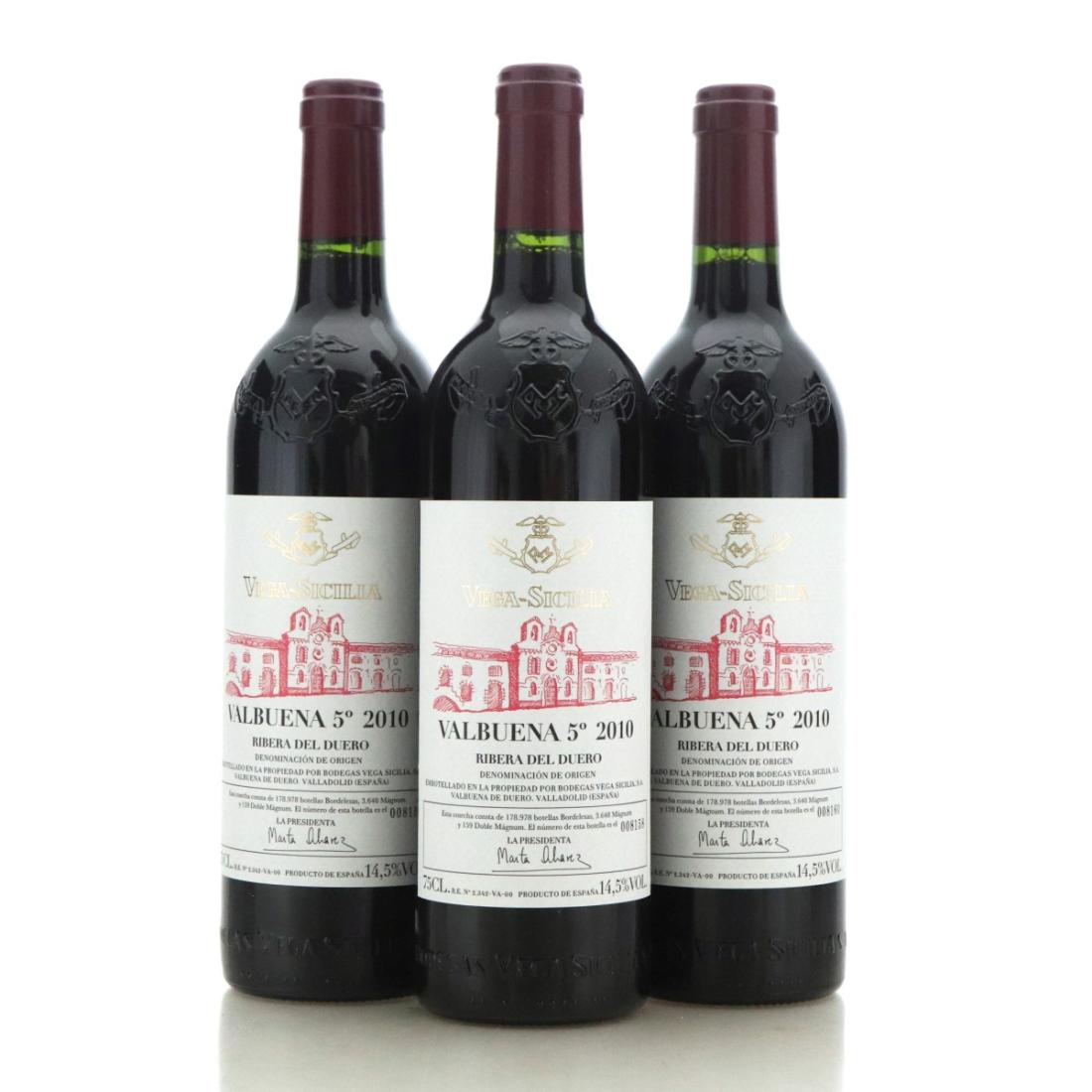 Image for Vega Sicilia Valbuena 5 Ano 2010 x 3