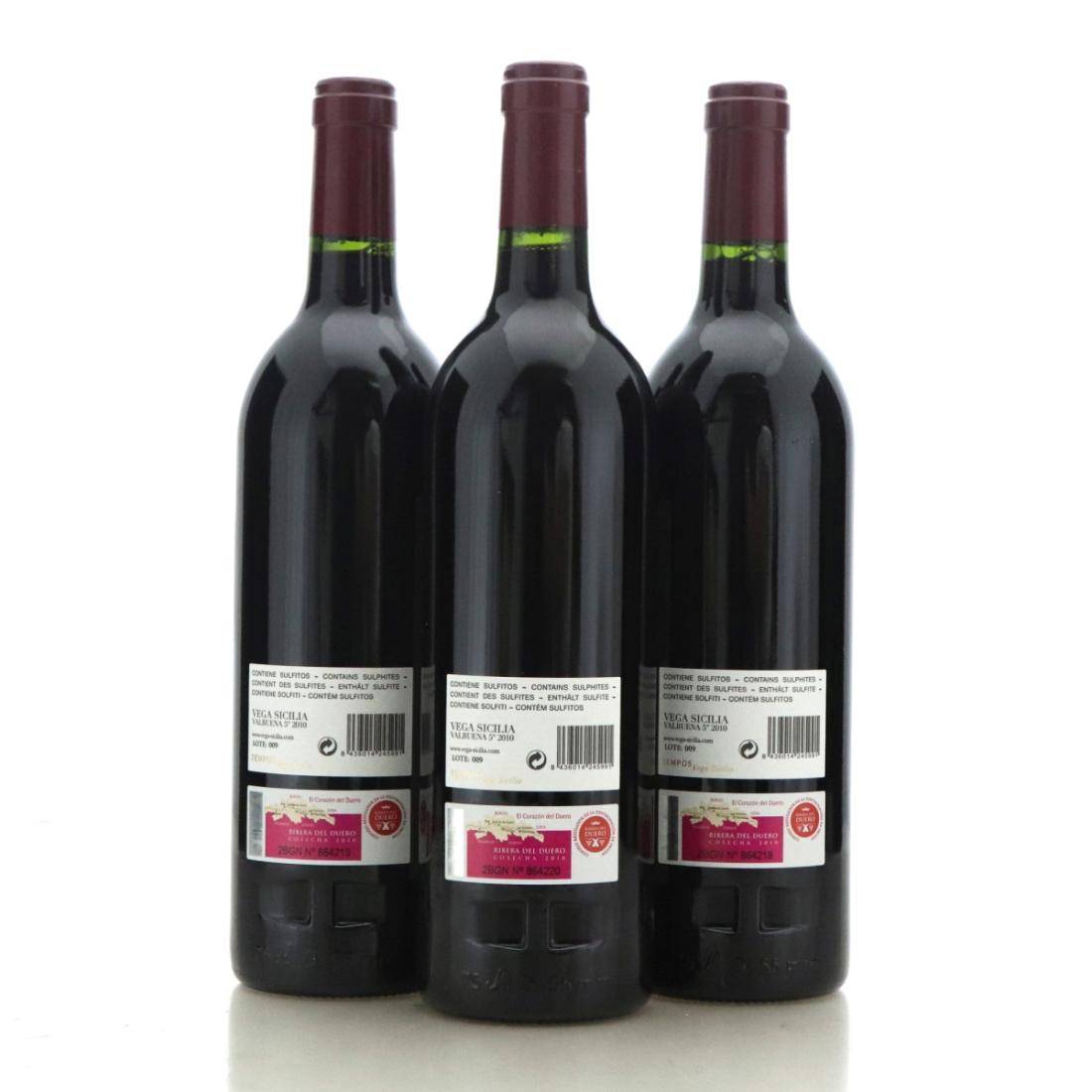 Image for Vega Sicilia Valbuena 5 Ano 2010 x 3