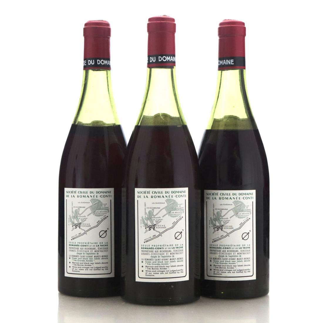 Domaine de la Romanee-Conti 1970 La Tâche x 3