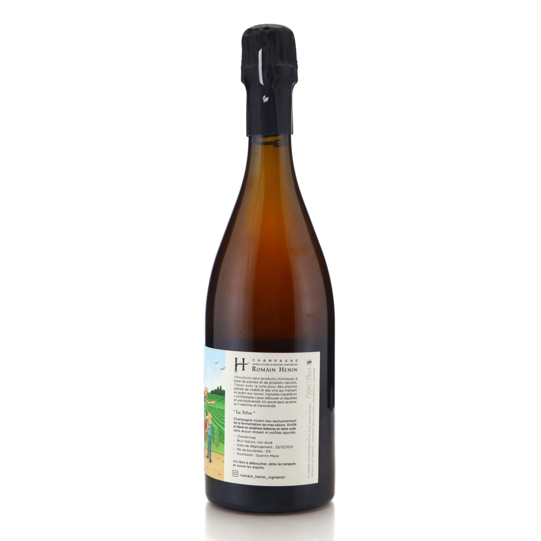 Romain Henin Brut Nature 'La Trêve'