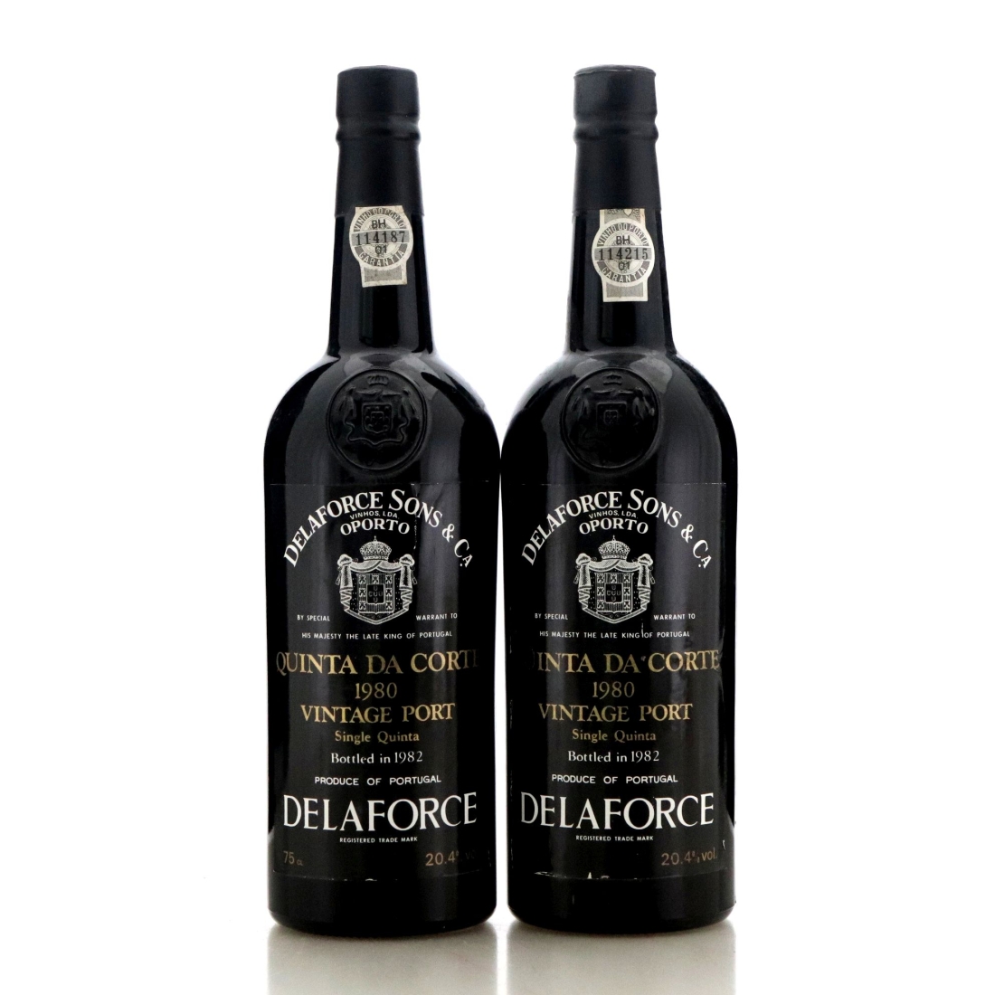 Image for Delaforce Quinta da Corte 1980 Vintage Port x 2