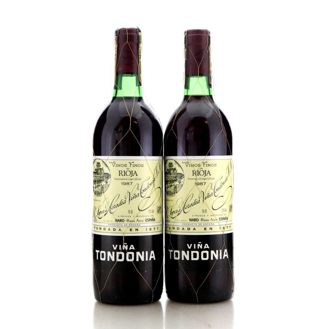 Image for R.López de Heredia Vinã Tondonia 1987 x 2