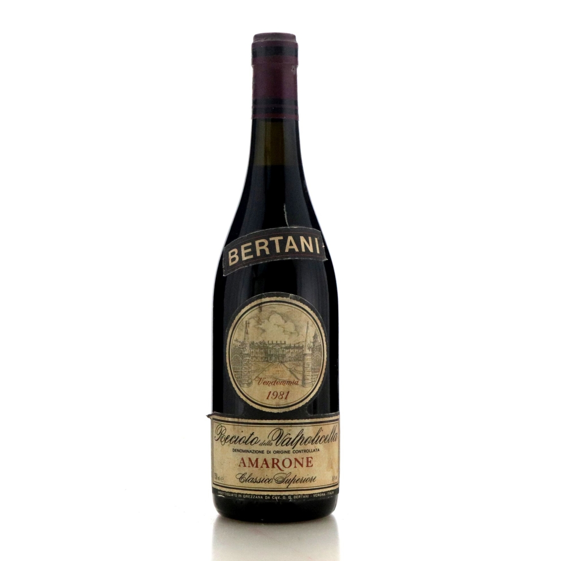 Image for Bertani 1981 Recioto della Valpolicella Amarone Classico Superiore