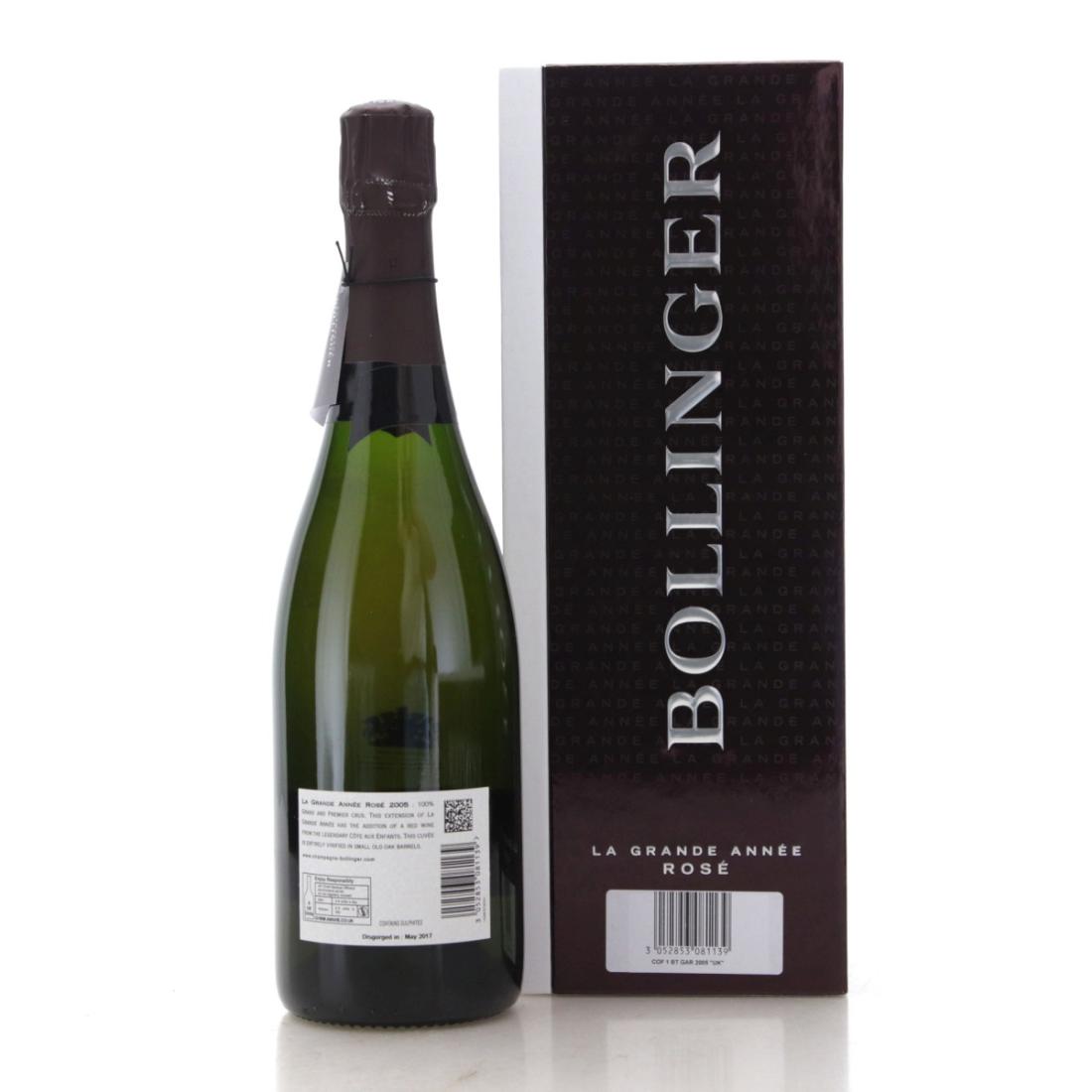 Image for Bollinger Grande Année Rosé 2005 Vintage Champagne