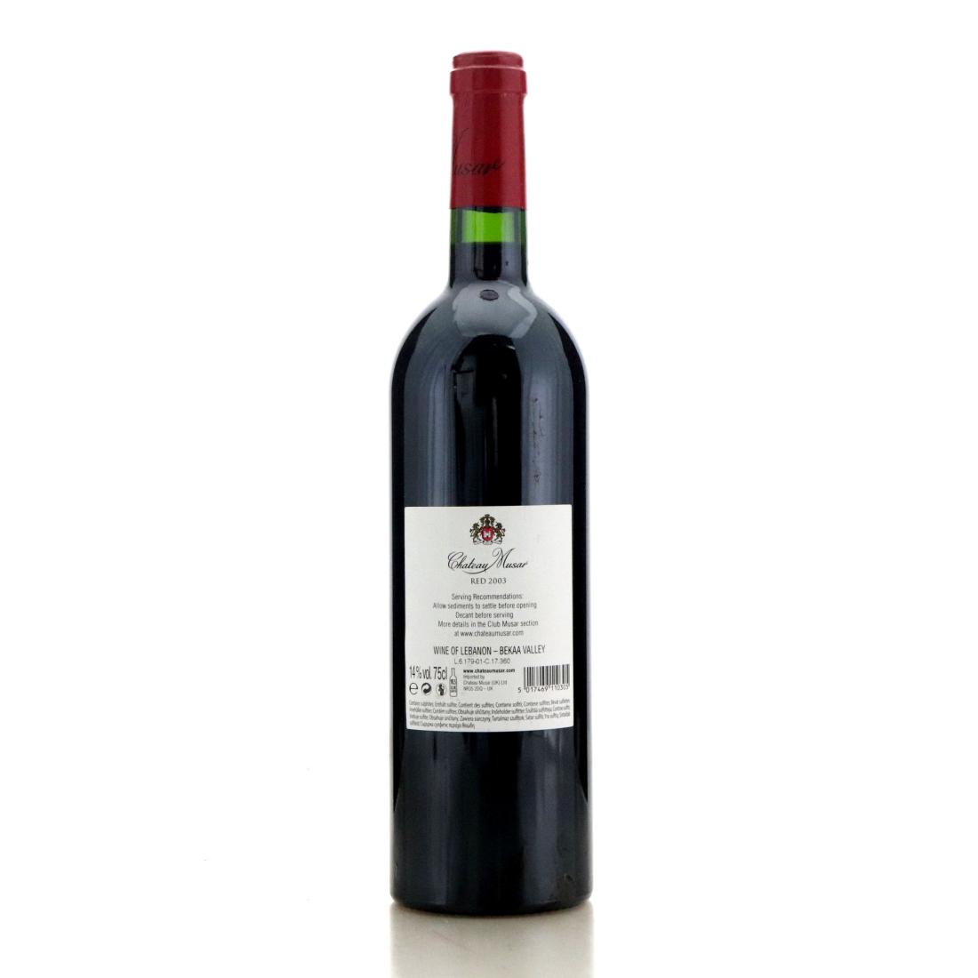 Image for Chateau Musar 2003