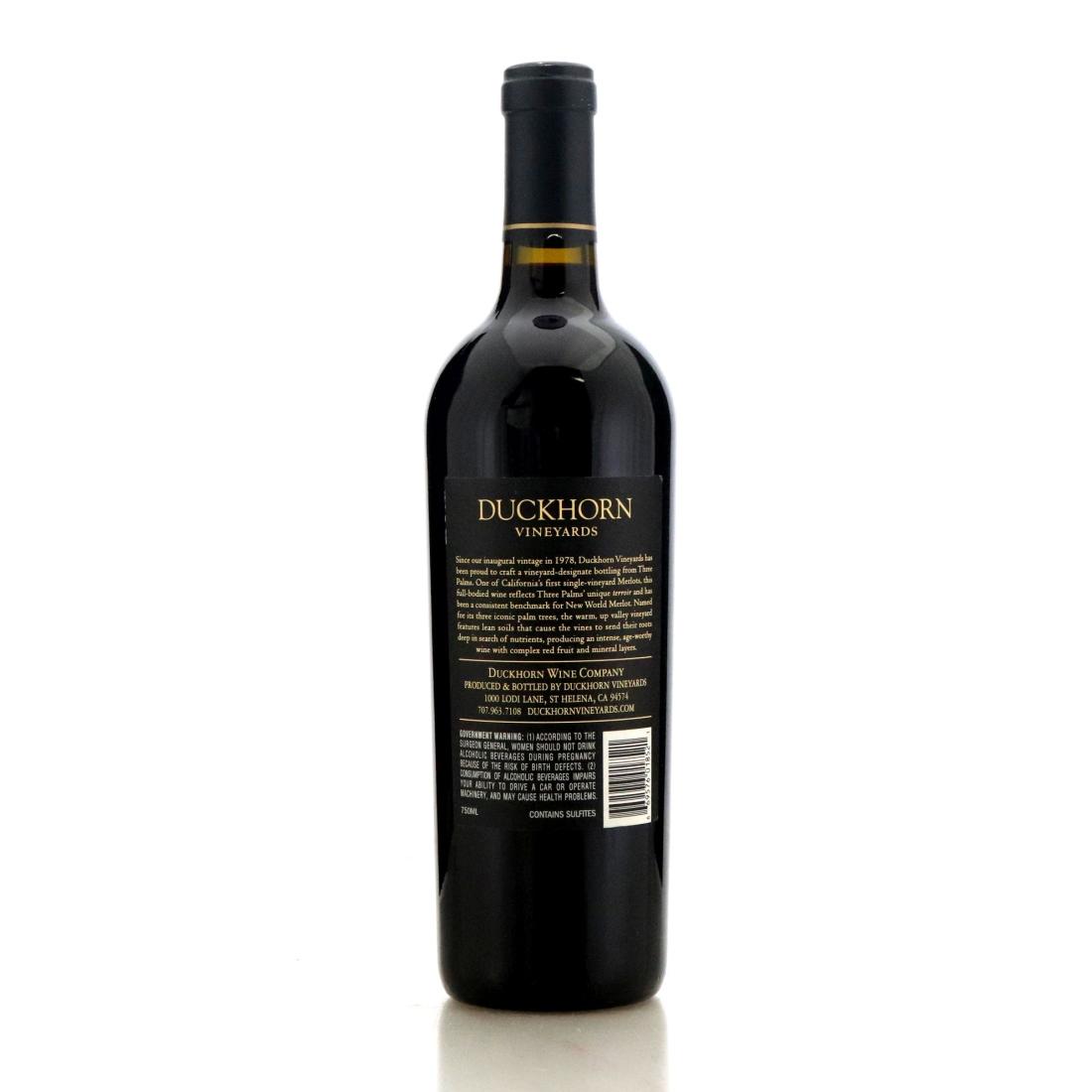 Image for Duckhorn Vineyards Three Palms Vineyard Merlot 2011