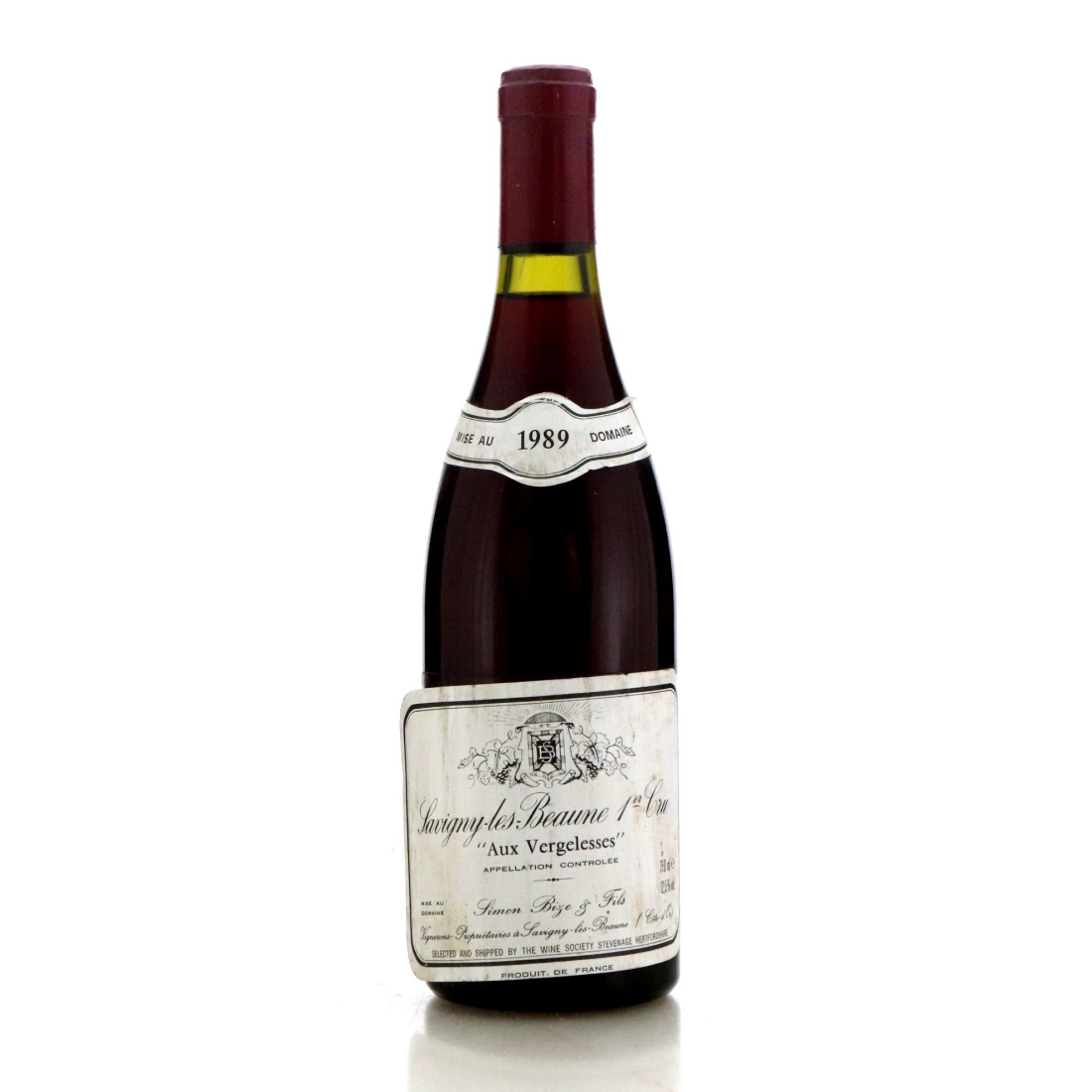 Image for Simon Bize & Fils Aux Vergelesses 1989
