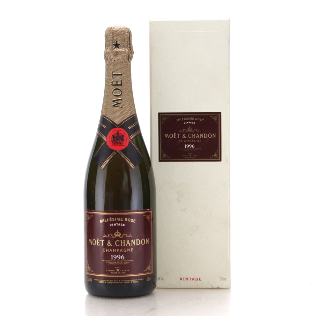 Image for Moët & Chandon Millésime Rosé 1996 Vintage Champagne