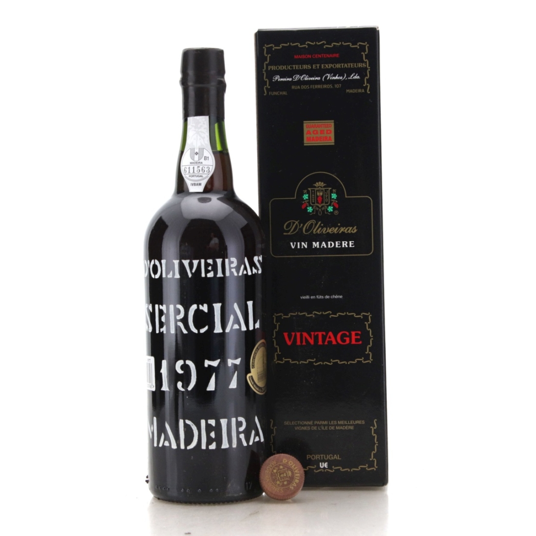 Image for D'Oliveiras 1977 Sercial Madeira / Bottled 2016