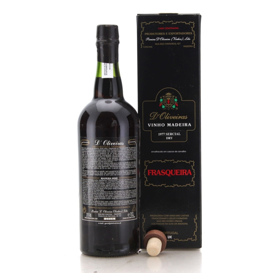 Image for D'Oliveiras 1977 Sercial Madeira / Bottled 2016