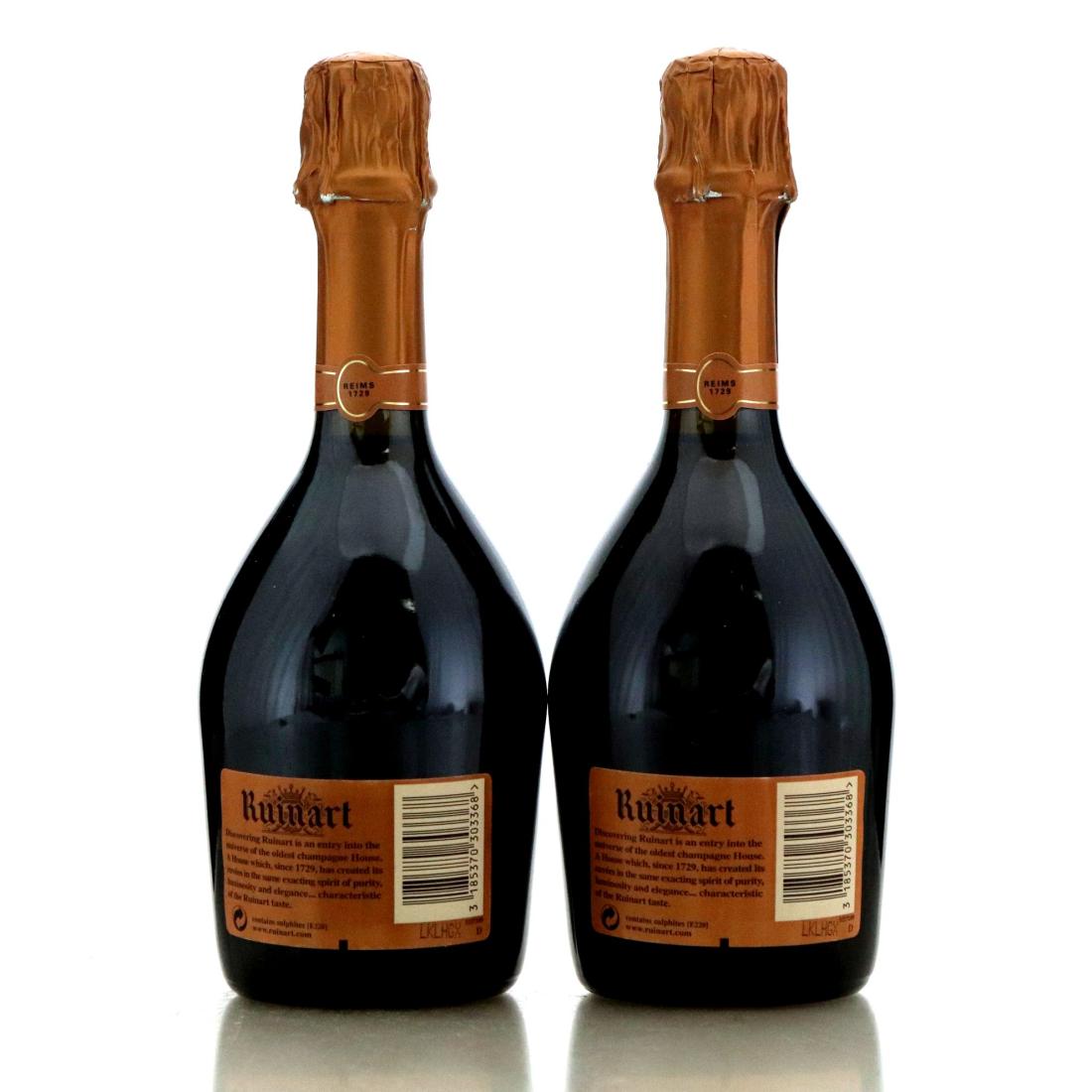 Image for Ruinart Rosé Champagne x 2 / Half Bottle