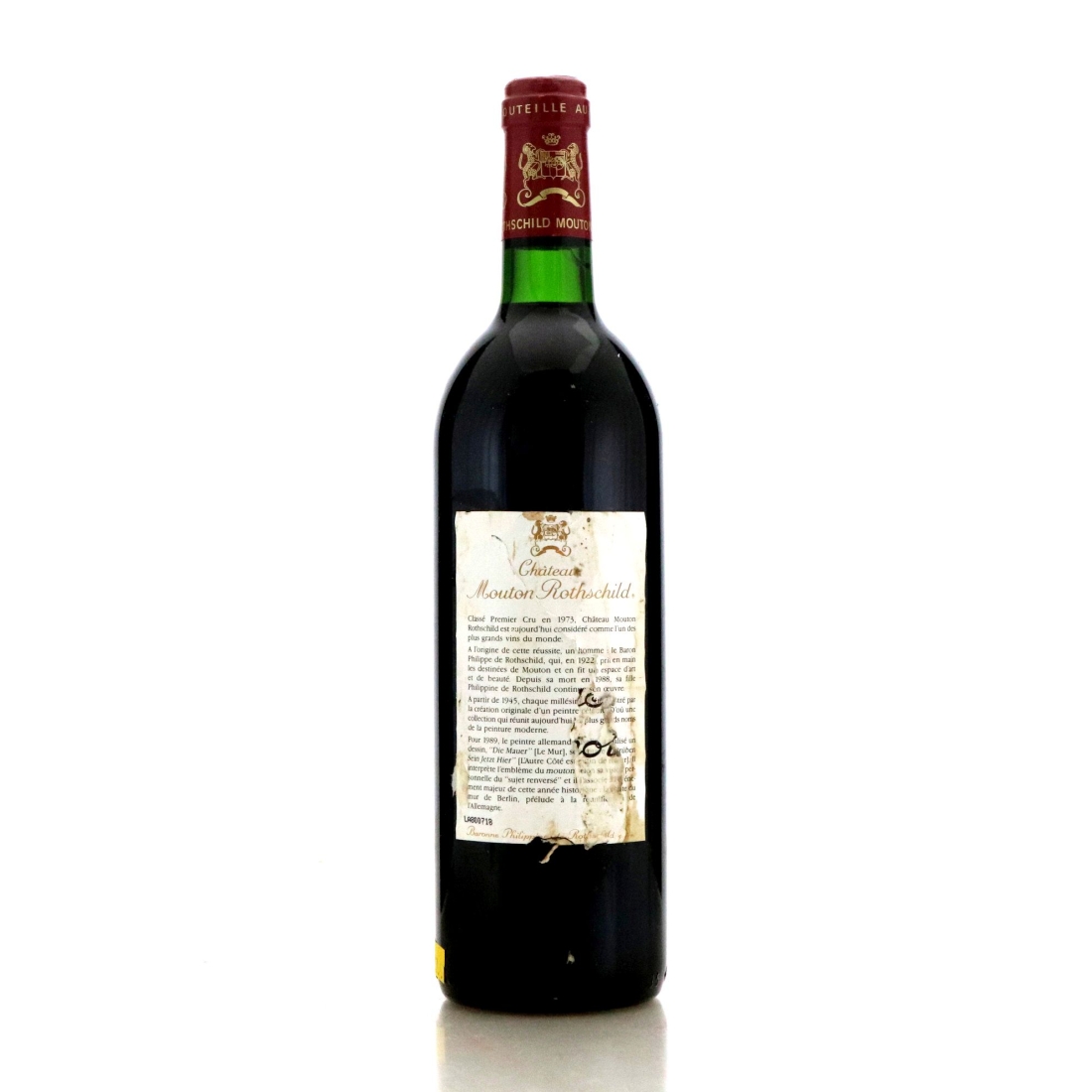 Image for Château Mouton Rothschild 1989
