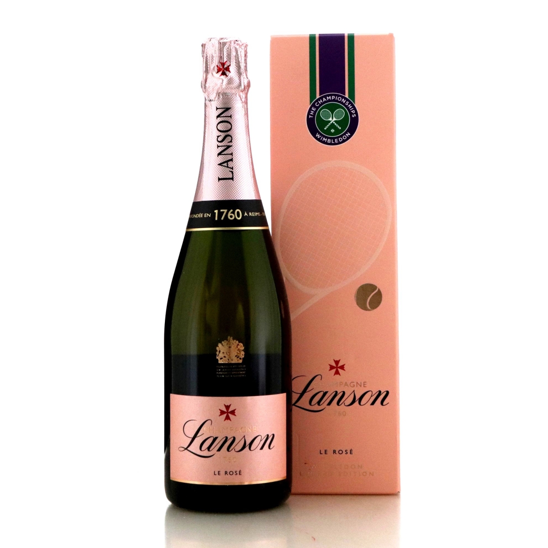 Image for Lanson Le Rosé Champagne / Wimbledon Limited Edition