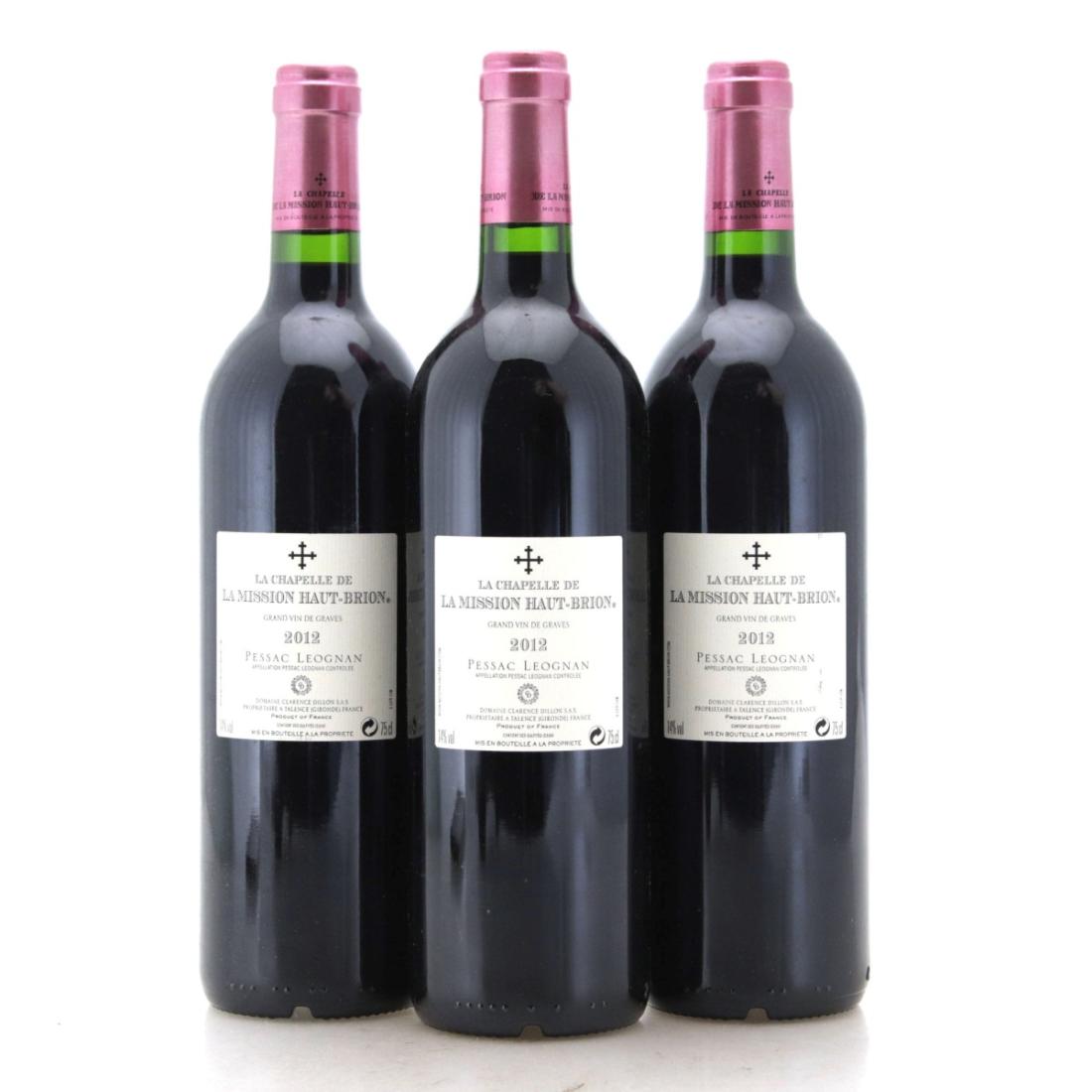 Image for La Chapelle de La Mission Haut-Brion 2012 x 3