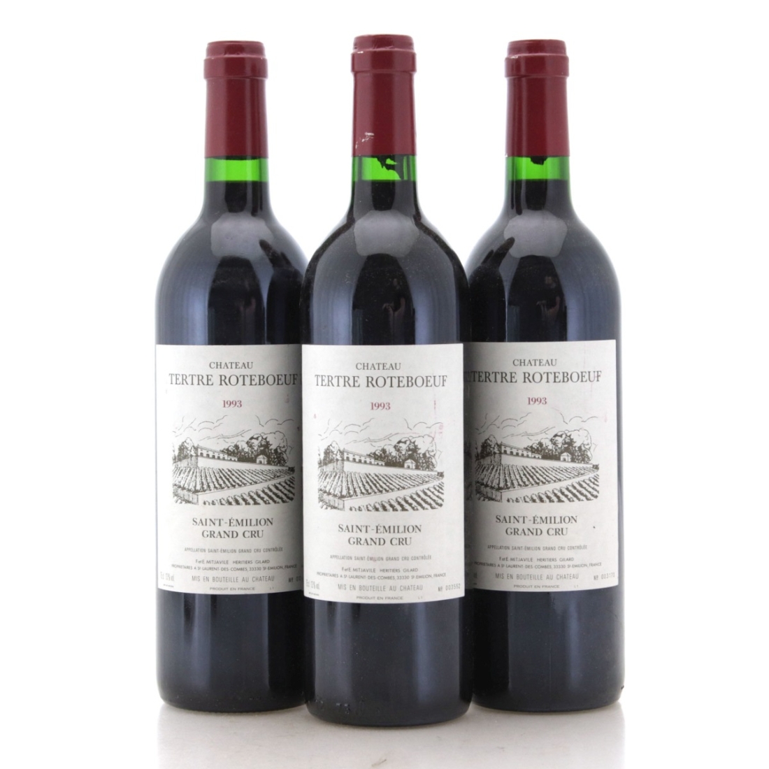 Image for Château Le Tertre Roteboeuf 1993 x 3