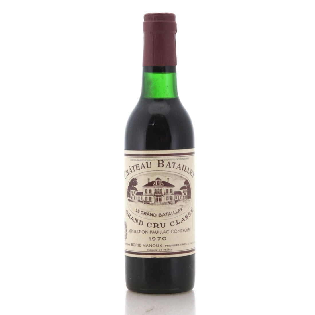 Image for Château Batailley 1970 / Half Bottle