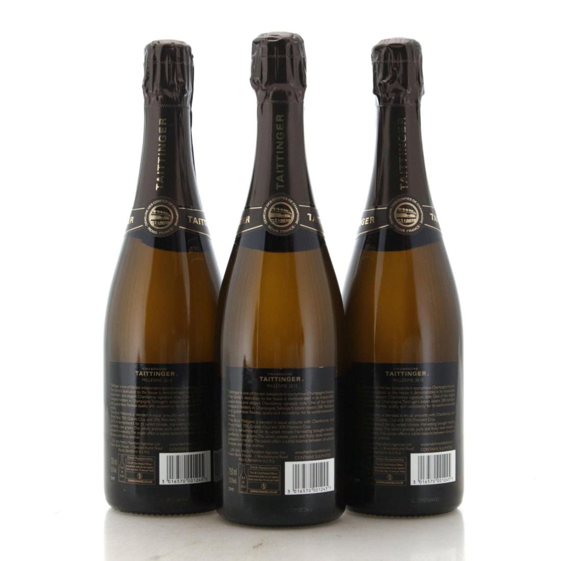 Image for Taittinger 2015 Vintage Champagne x 3