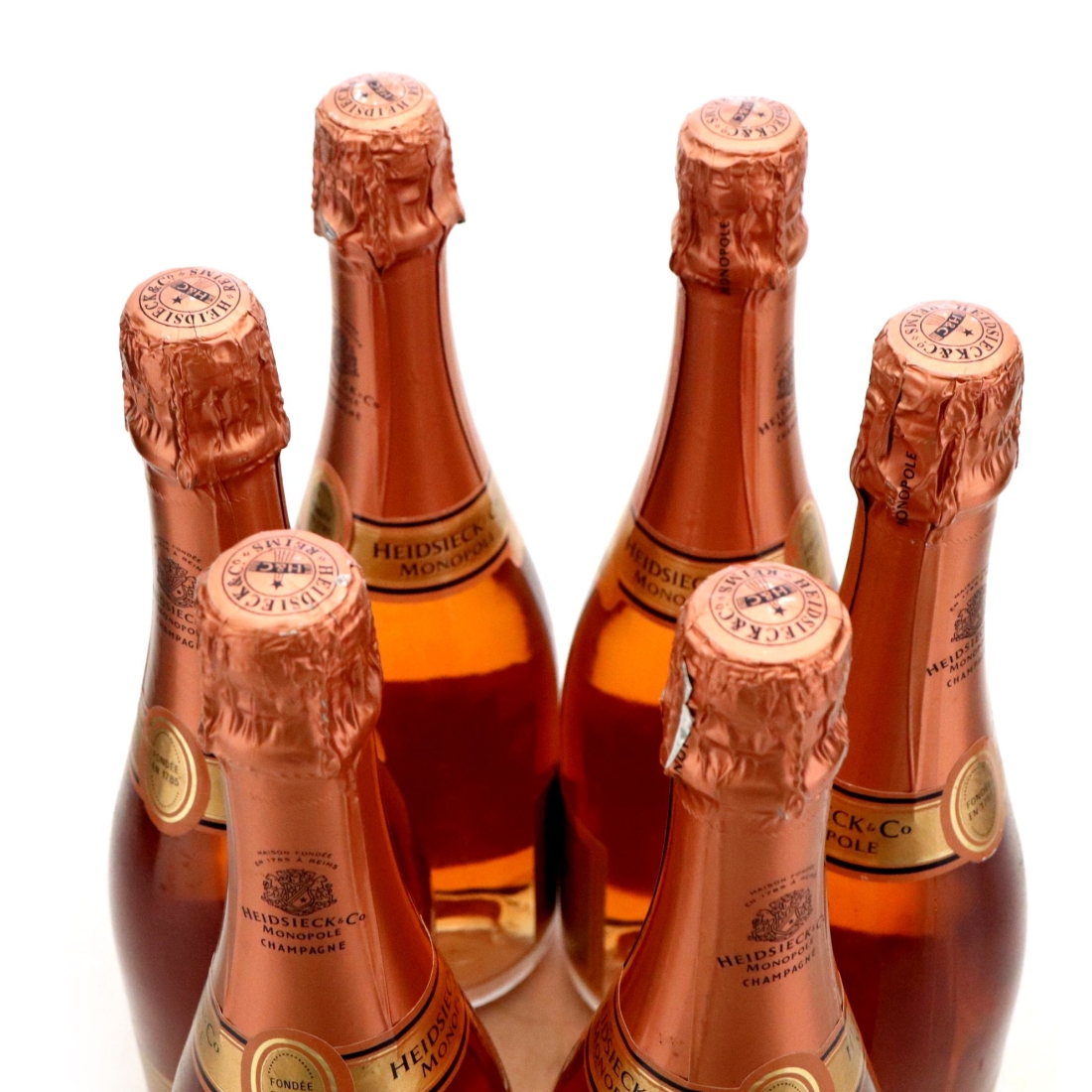 Image for Heidsieck & Co. Monopole Rose Top NV Champagne x 6