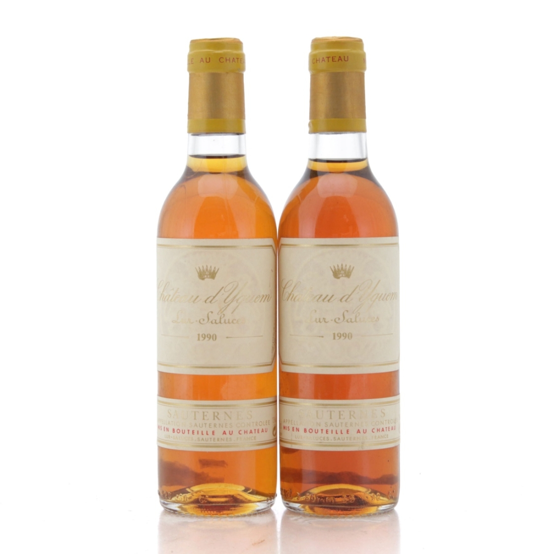 Image for Château d'Yquem 1990 x 2 / Half Bottle