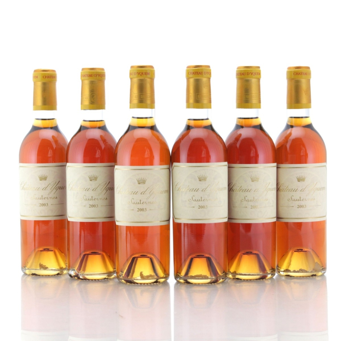 Image for Château d'Yquem 2003 x 6 / Half Bottle