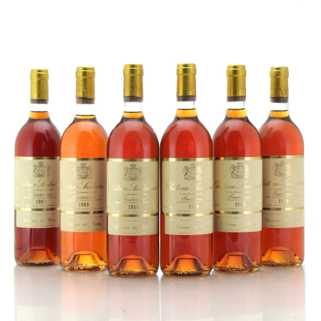Image for Château Suduiraut Crème de Tête 1989 x 6