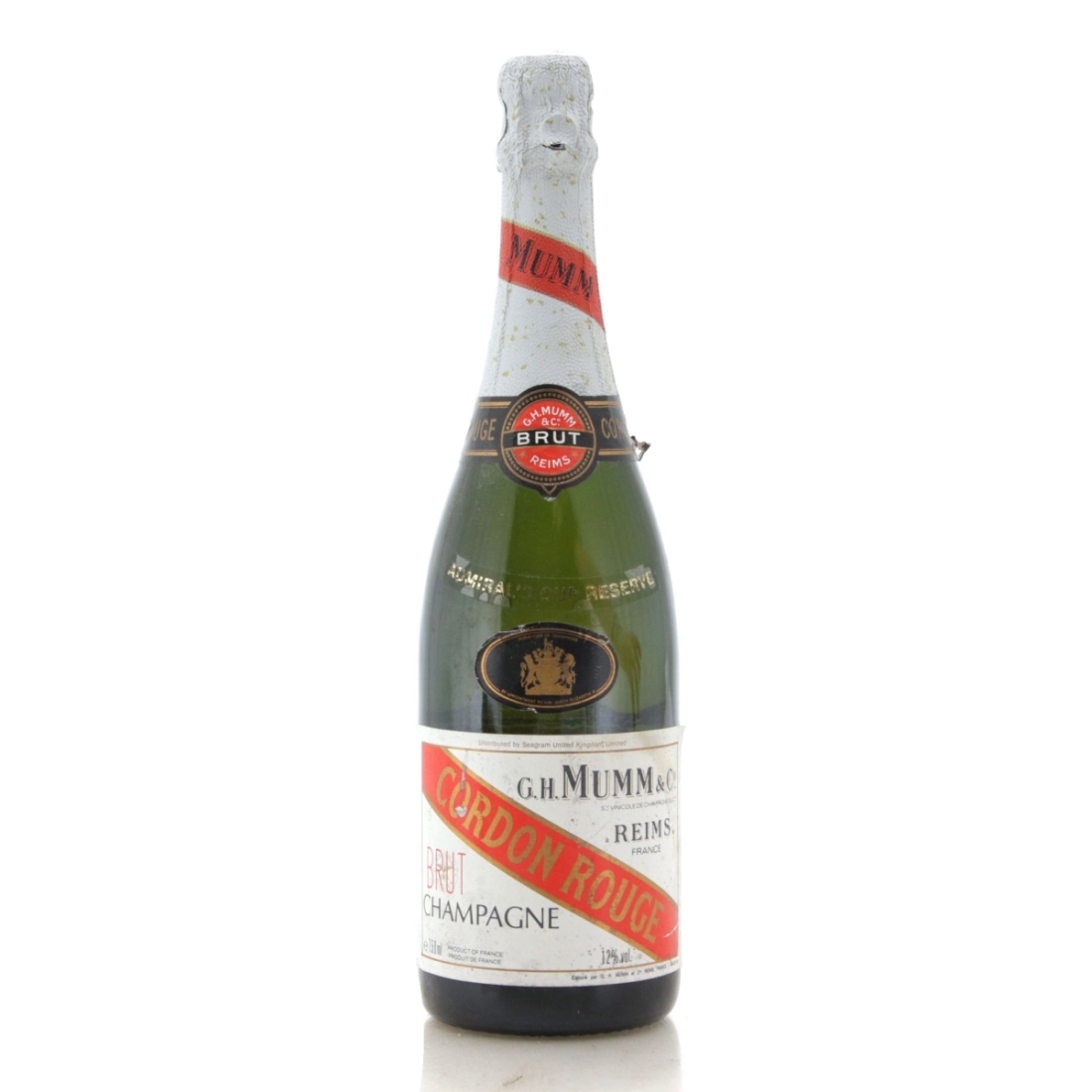 Image for G.H. Mumm Cordon Rouge Champagne / Admiral's Cup Reserve circa 1980s