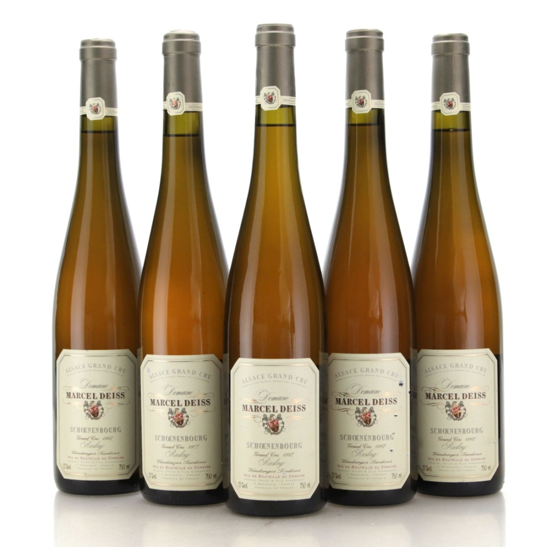 Image for Domaine Marcel Deiss Schoenenbourg Vendanges Tardives Riesling 1997 x 5