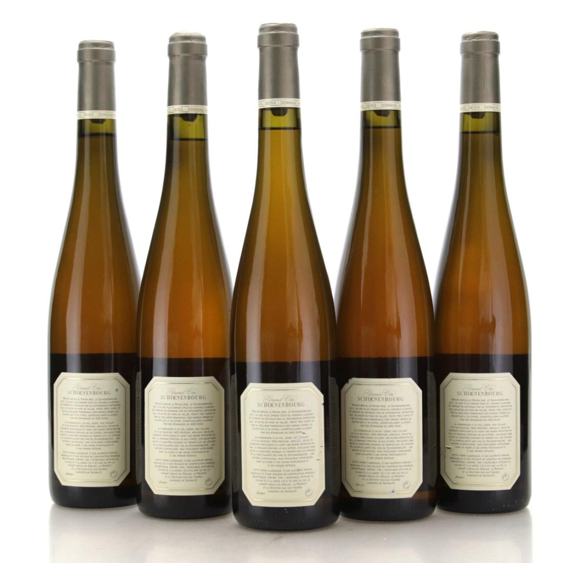 Image for Domaine Marcel Deiss Schoenenbourg Vendanges Tardives Riesling 1997 x 5