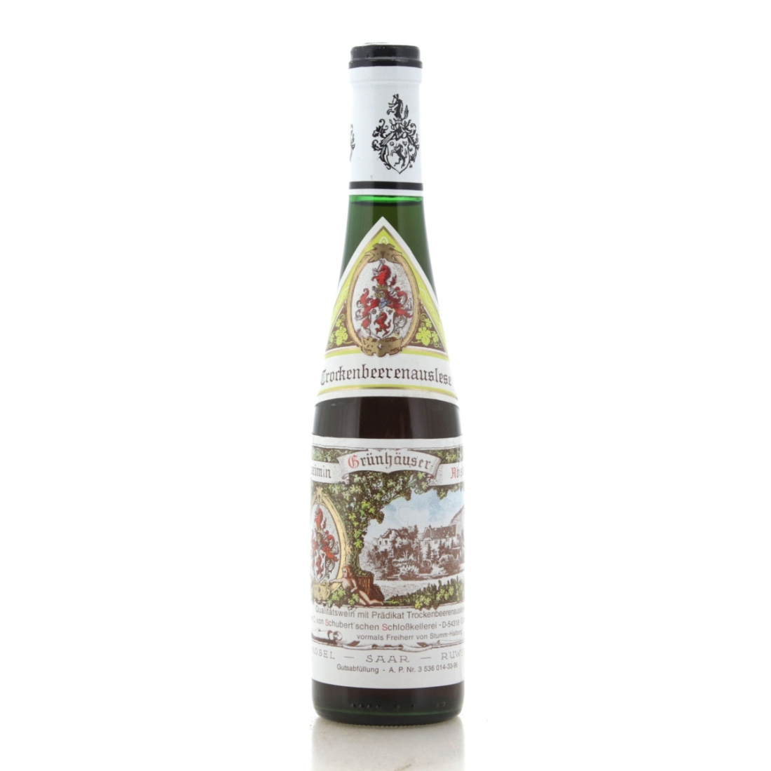 Image for Schubert Maximin Grünhäuser Abtsberg Riesling Trockenbeerenauslese 1995 / Half Bottle