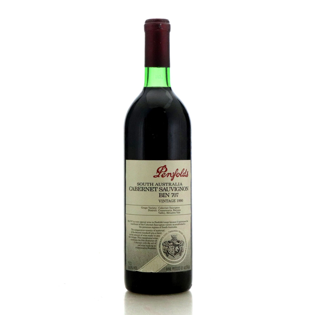 Image for Penfolds Bin 707 Cabernet Sauvignon 1990