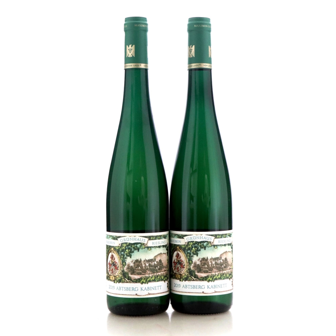 Image for Maximin Grünhäuser Abtsberg Riesling Kabinett 2019 x 2