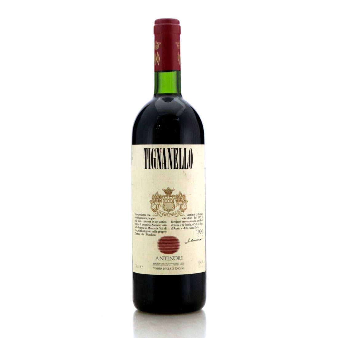 Image for Antinori Tignanello 1990