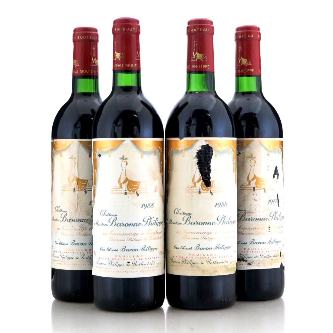 Image for Château Mouton Baronne Philippe 1988 x 4
