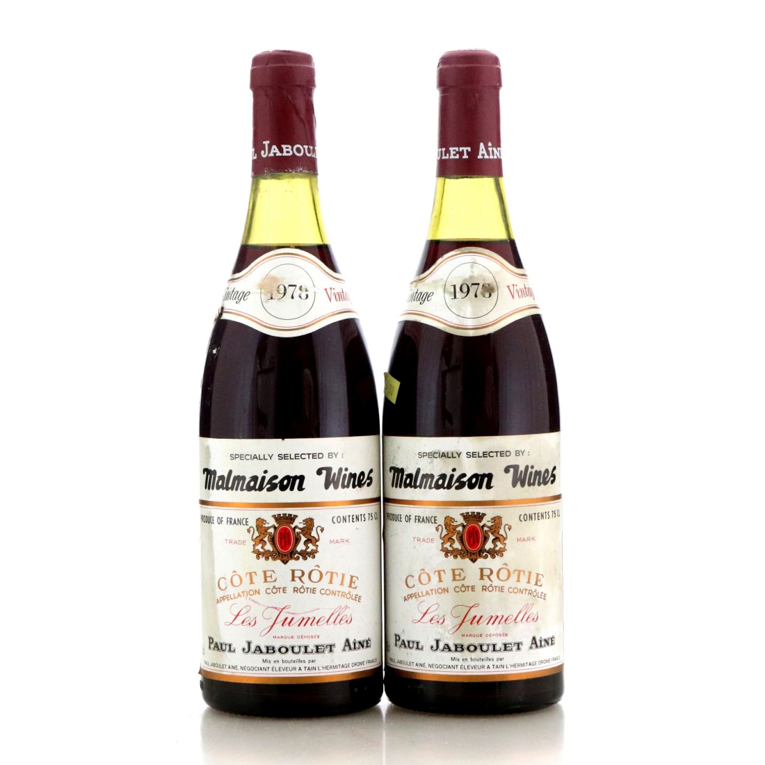 Image for Domaine Paul Jaboulet Les Jumelles 1978 x 2