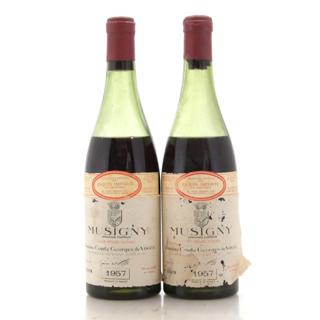 Image for Domaine Comte Georges de Vogüé Cuvée Vieilles Vignes 1957 x 2