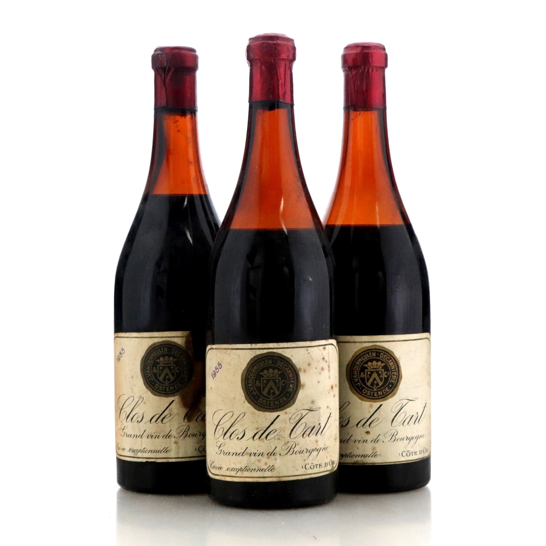 Image for J. Vandermeulen-Decanniere 1955 Clos de Tart x 3