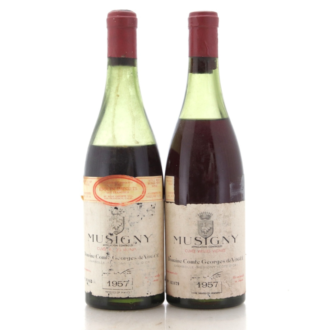 Image for Domaine Comte Georges de Vogüé Cuvée Vieilles Vignes 1957 x 2