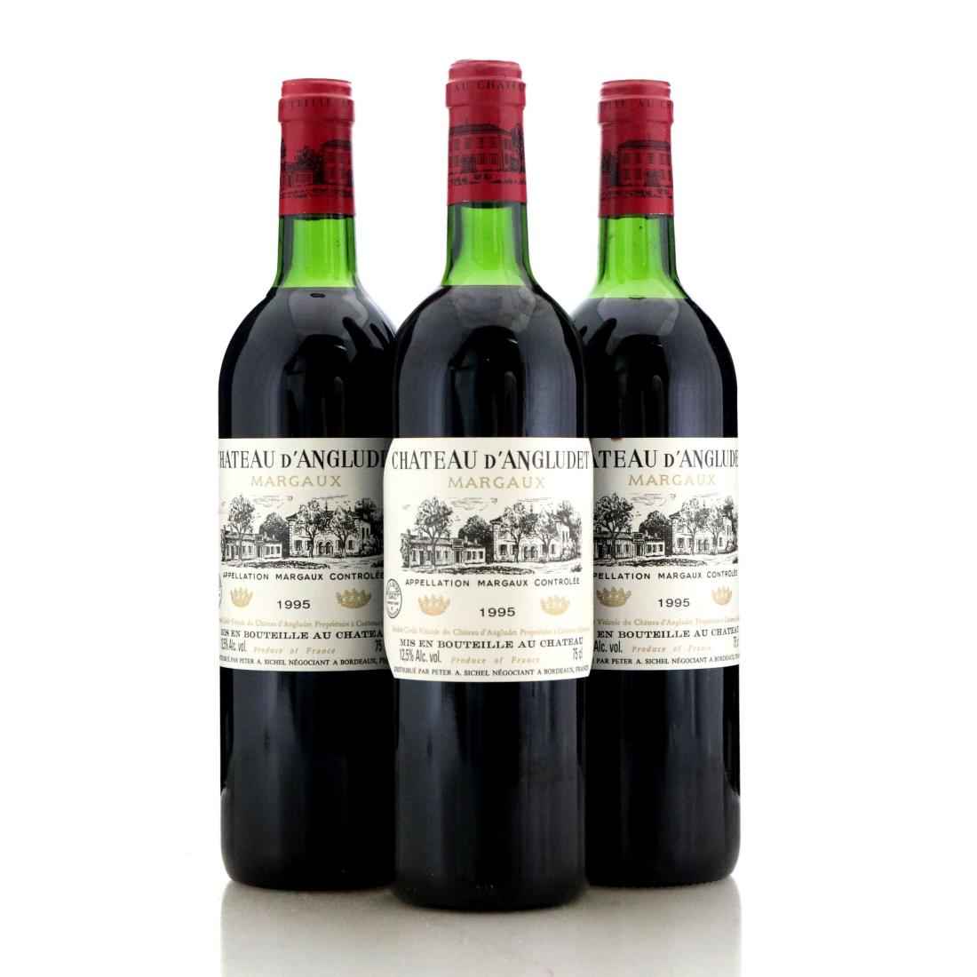 Image for Château d'Angludet 1995 x 3