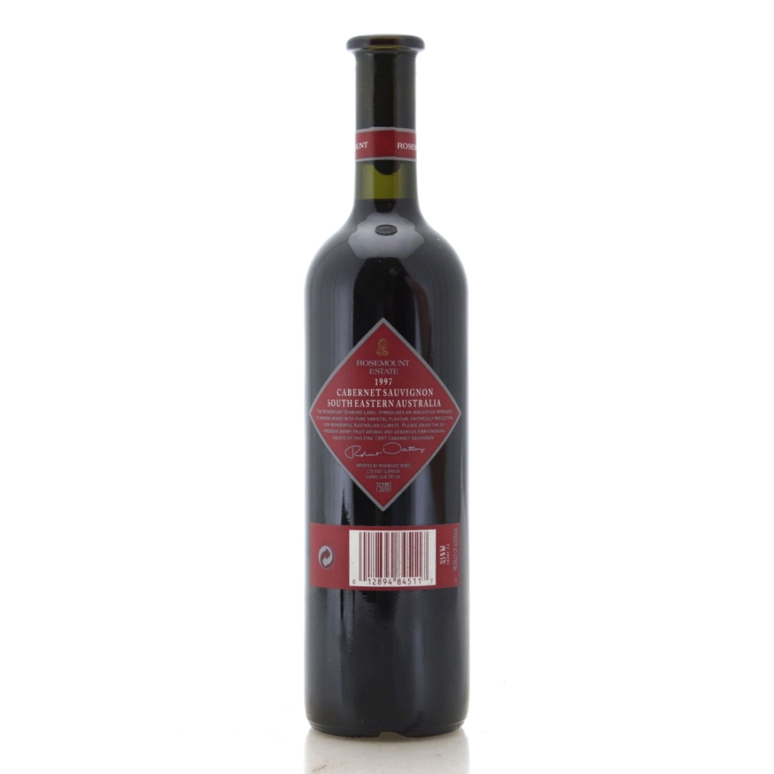 Image for Rosemount Estate Cabernet Sauvignon 1997