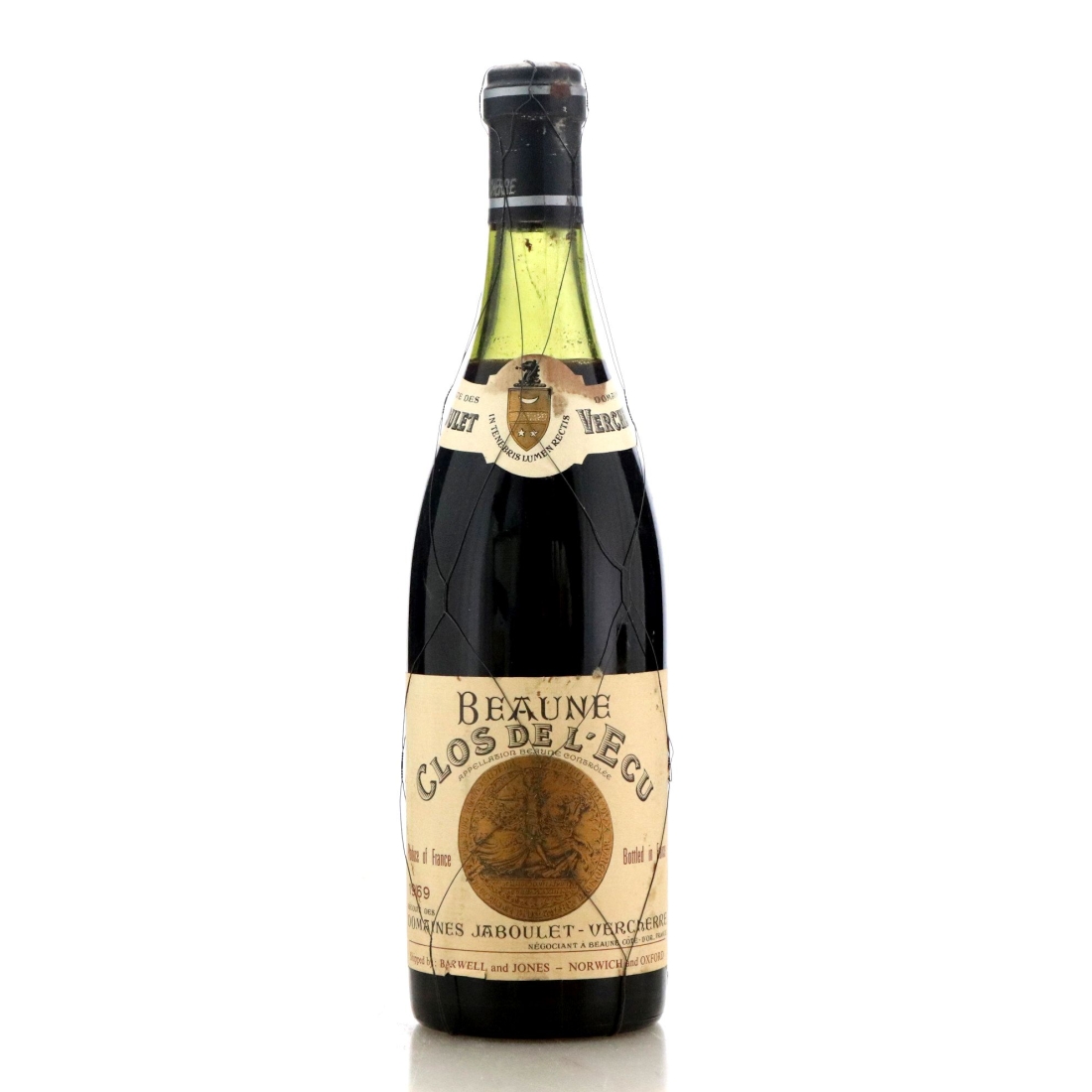 Image for Domaine Jaboulet-Vercherre Clos de l'Écu 1969