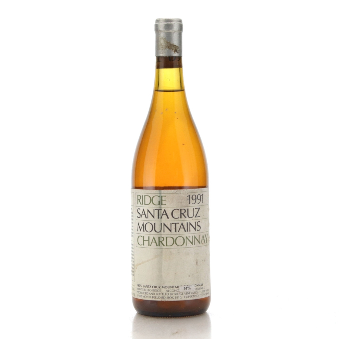 Image for Ridge Chardonnay 1991
