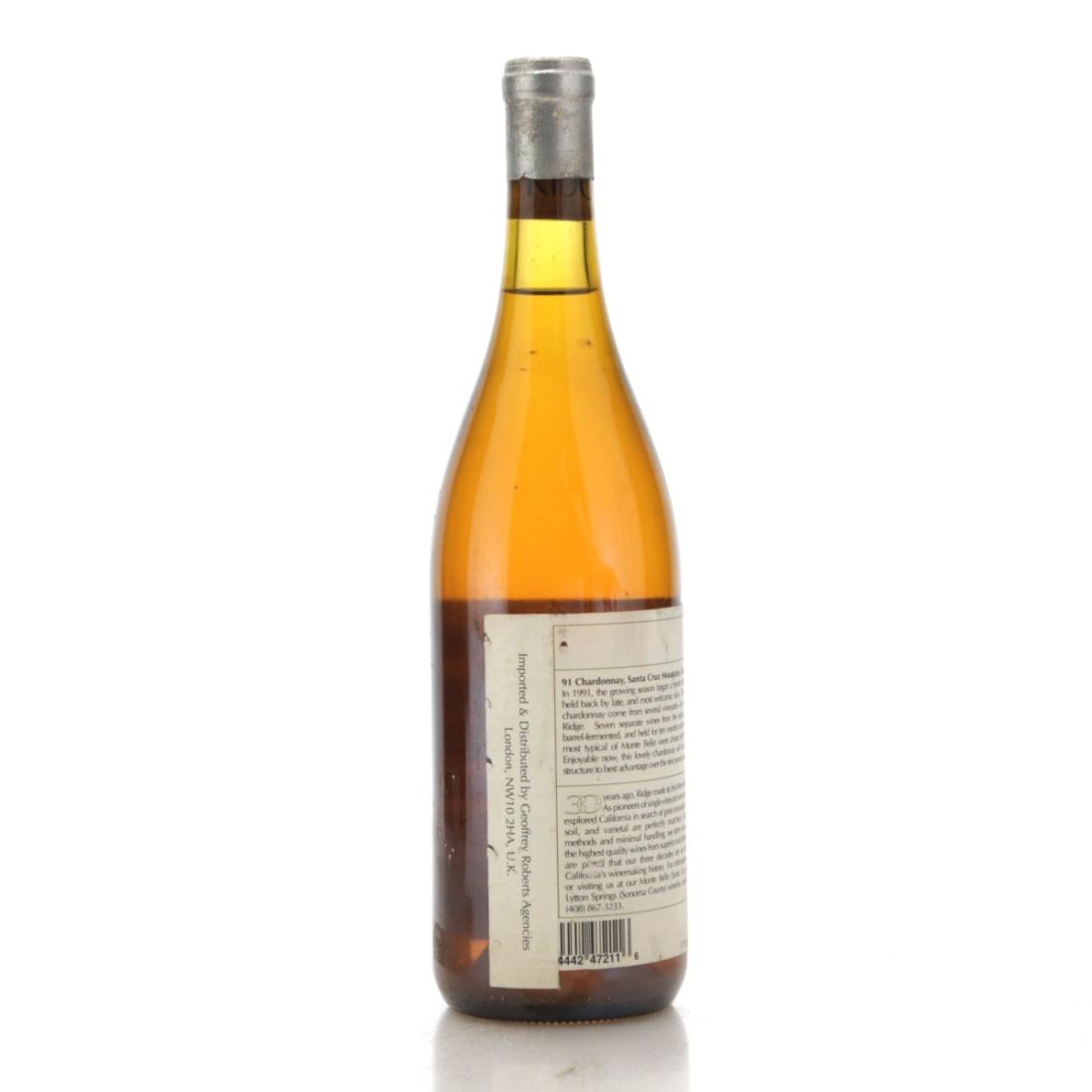 Image for Ridge Chardonnay 1991