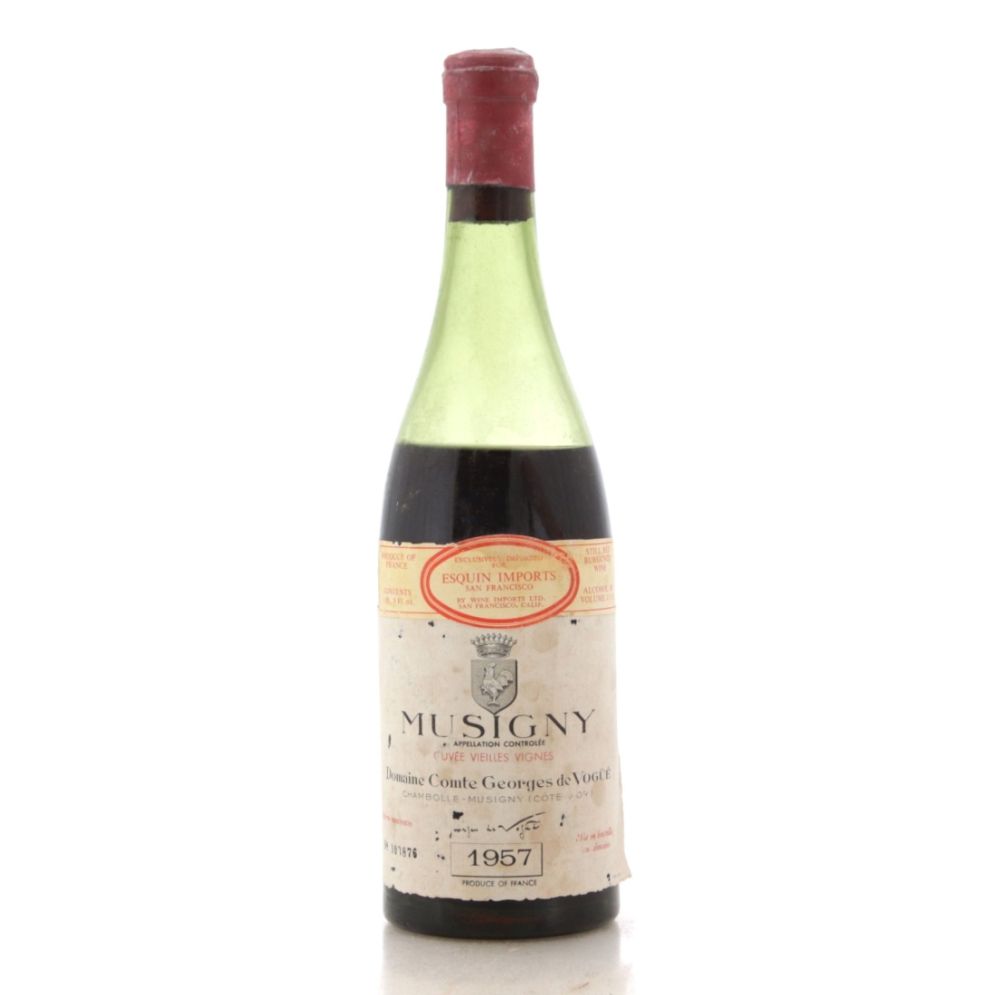 Image for Domaine Comte Georges de Vogüé Cuvée Vieilles Vignes 1957