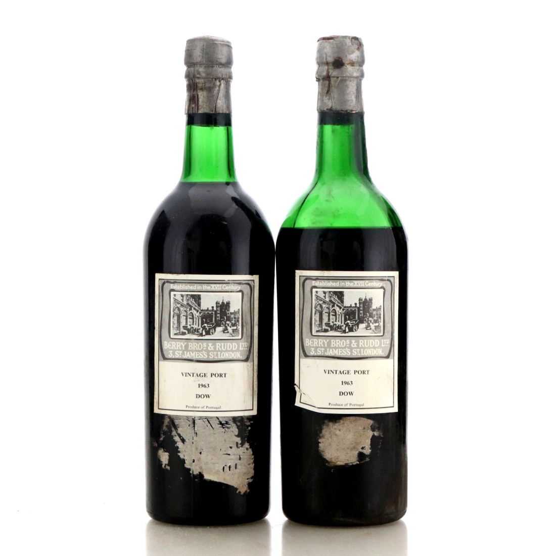 Image for Dow 1963 Vintage Port / Berry Bros and Rudd x 2