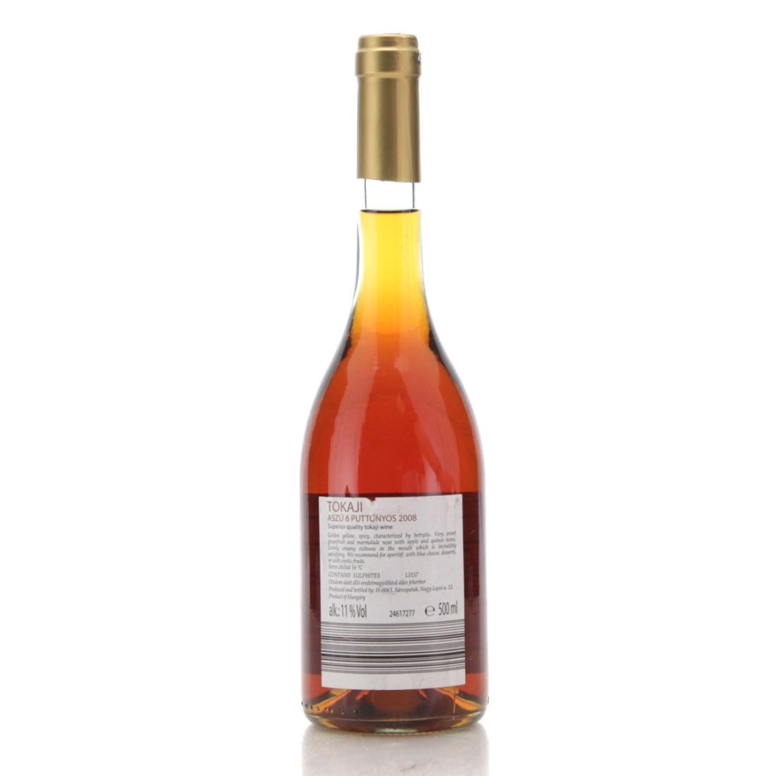 Image for Vinum Regum Rex Vinorum 6 Puttonyos 2008 Tokaji Aszú / Half Litre